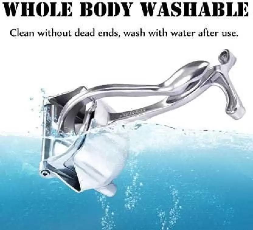 Heavy-Duty Manual Fruit Press Aluminum Squeezer – Effortless Juicing Made Easy! 🍋✨