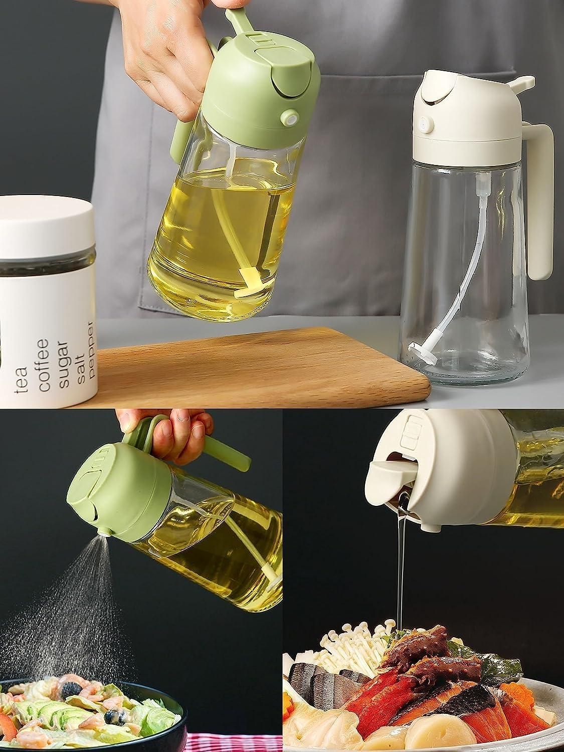 500ml Portable Sprayer Oil Dispenser – Smart, Hygienic & Easy Cooking!