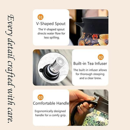 Insulation Pitcher – 800ml Vacuum Kettle for Hot & Cold Beverages | Portable Thermal Teapot 🔥❄️