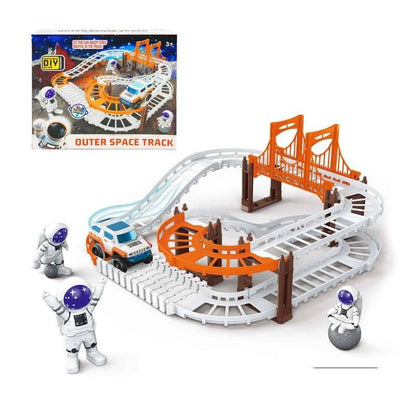 Astronaut Spaceship Track Set – Outer Space Adventure Toy for Kids