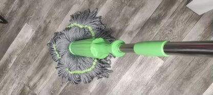 Self-Twisting Water Rotating Mop – Effortless Spin Cleaning Made Easy! 💦🧼