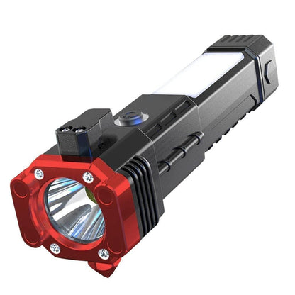 Multifunctional Work Portable LED Flashlight – Rechargeable, High Brightness, COB Flood Light with Magnetic Base
