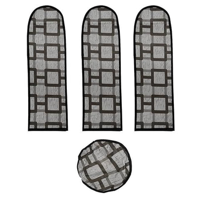 Premium Dust-Proof Ceiling Fan Cover – Washable & Stylish Protection