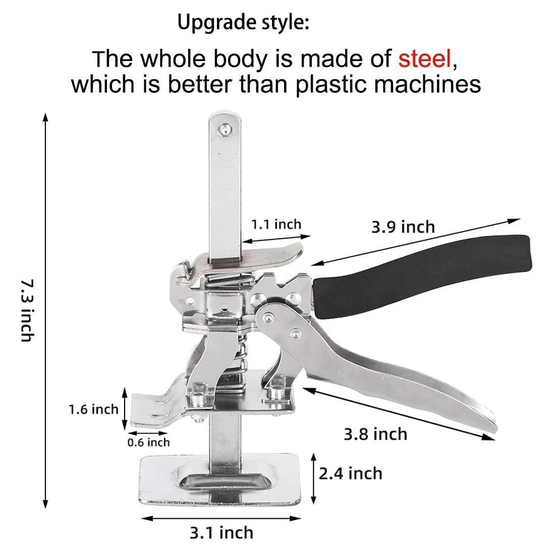 Portable Height Adjustable Lift Jack – Heavy Duty Lifting Made Easy!