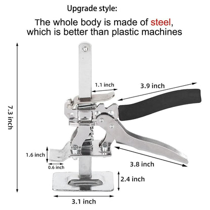 Portable Height Adjustable Lift Jack – Heavy Duty Lifting Made Easy!