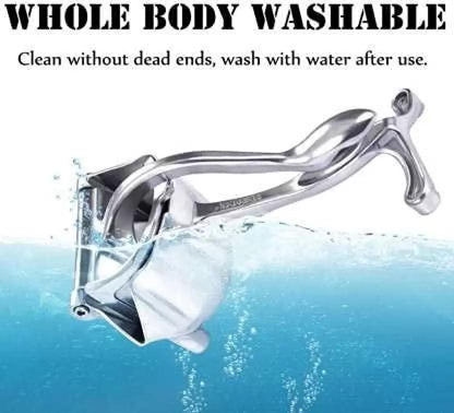 Heavy-Duty Manual Fruit Press Aluminum Squeezer – Effortless Juicing Made Easy! 🍋✨