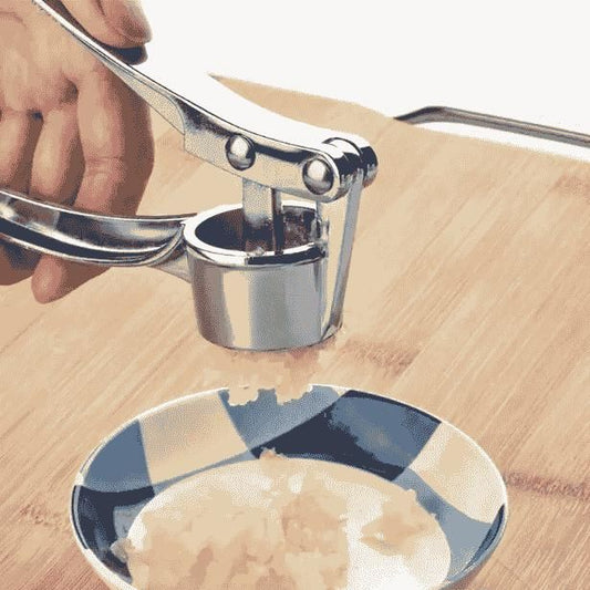 Manual Aluminum Garlic Crusher & Ginger Mincer – Effortless Kitchen Essential 🧄✨