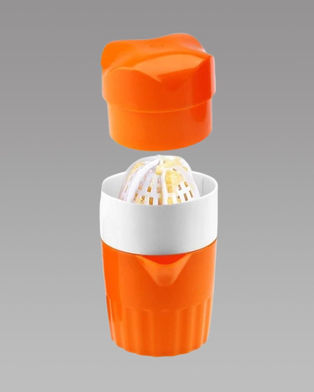 Manual Juicer Machine with Strainer & Container – Fresh Juice Maker for Fruits & Vegetables 🍎🍋