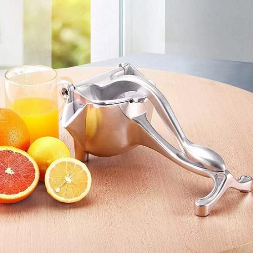 Heavy-Duty Manual Fruit Press Aluminum Squeezer – Effortless Juicing Made Easy! 🍋✨