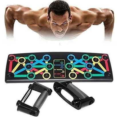 FitBeast 2.0 Push-Up Board – Portable Color-Coded Workout System for Full Body Training