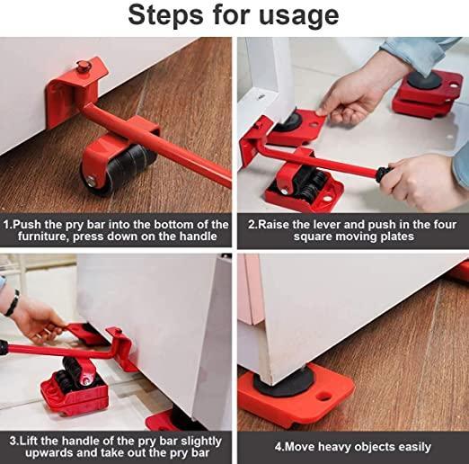 Furniture Lifter – Heavy Duty Moving Tool Set