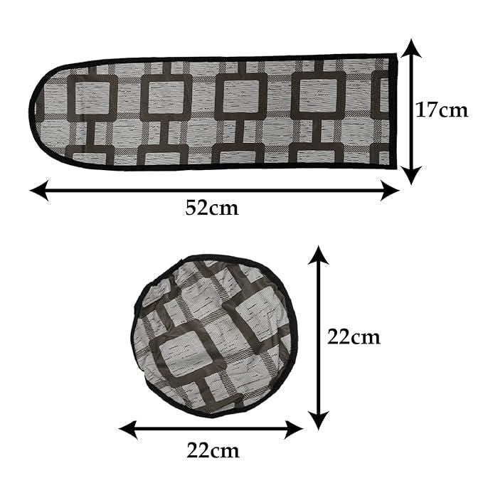 Premium Dust-Proof Ceiling Fan Cover – Washable & Stylish Protection