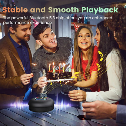 Waterproof Bluetooth Bathroom Speaker with Suction Cup | Shower, Pool & Travel Use