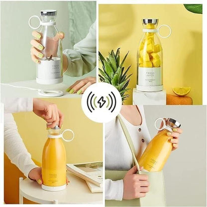 Travel Portable Mini USB Rechargeable Juice Blender | On-the-Go Smoothie & Shake Maker