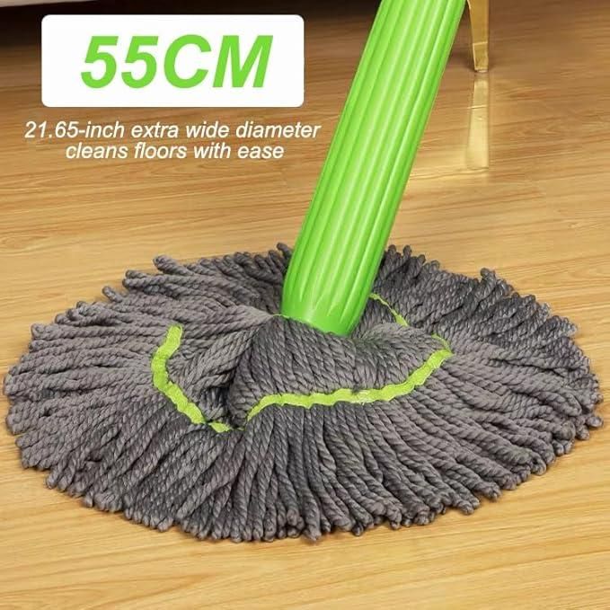 Self-Twisting Water Rotating Mop – Effortless Spin Cleaning Made Easy! 💦🧼