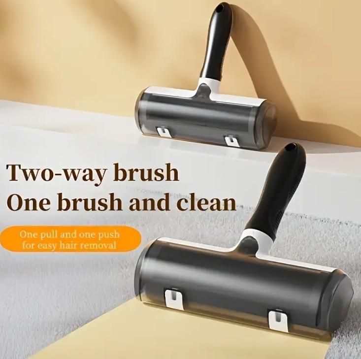 Premium Pet Hair Remover Lint Roller with Built-In Storage Box