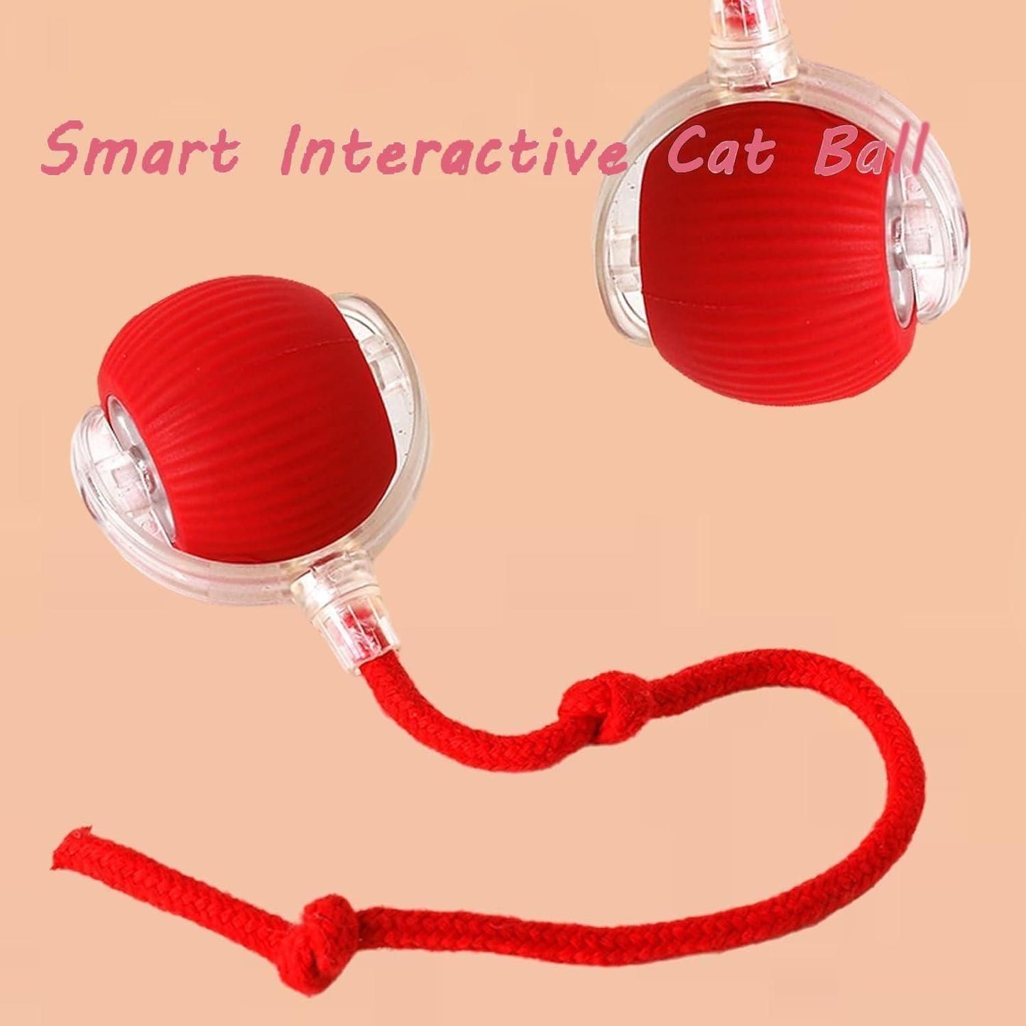 Viral Rolling Ball – Smart Interactive Cat Toy | Automatic Self-Rotating Ball for Endless Fun 🐈
