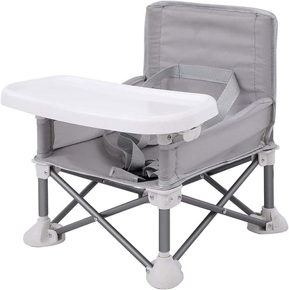 Compact Foldable Baby High Chair With Feeding Tray – Safe, Travel-Friendly & Easy-to-Clean