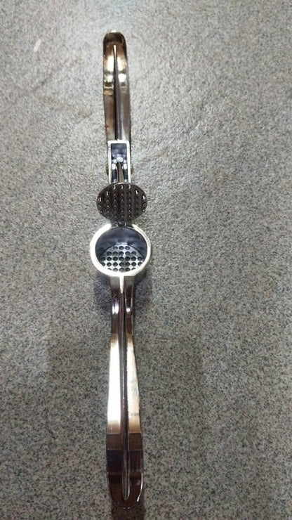 Manual Aluminum Garlic Crusher & Ginger Mincer – Effortless Kitchen Essential 🧄✨