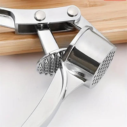Manual Aluminum Garlic Crusher & Ginger Mincer – Effortless Kitchen Essential 🧄✨