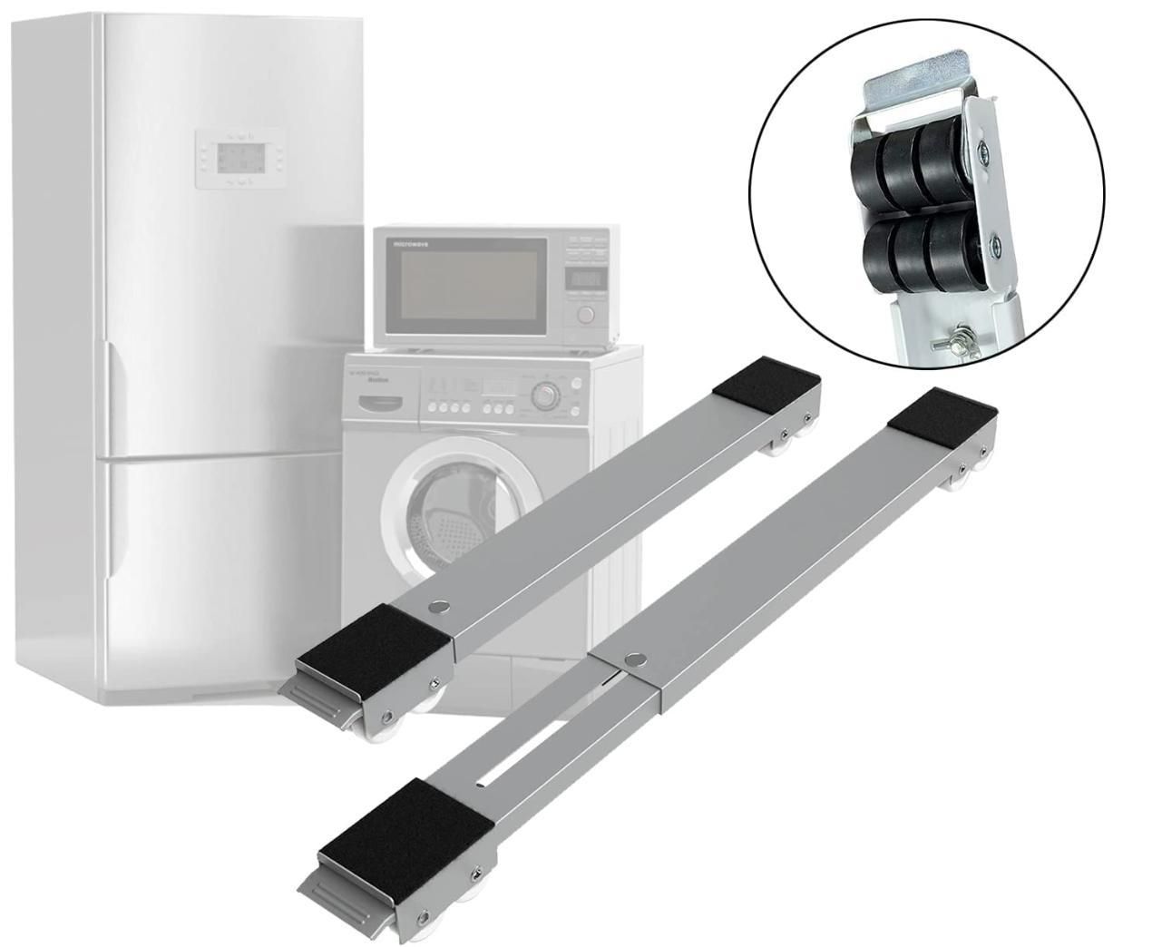 Multi-Functional Adjustable Trolley Rack | Heavy-Duty Movable Mount Stand (Pair of 1)