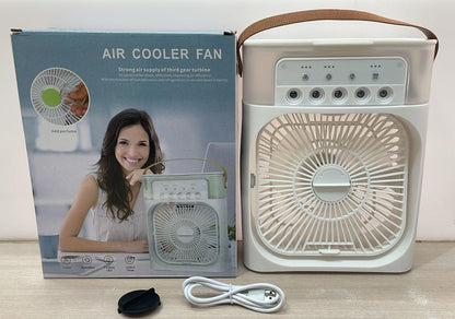 Portable USB Air Cooler Fan | Mini Personal Cooling Fan | Silent & Energy Saving