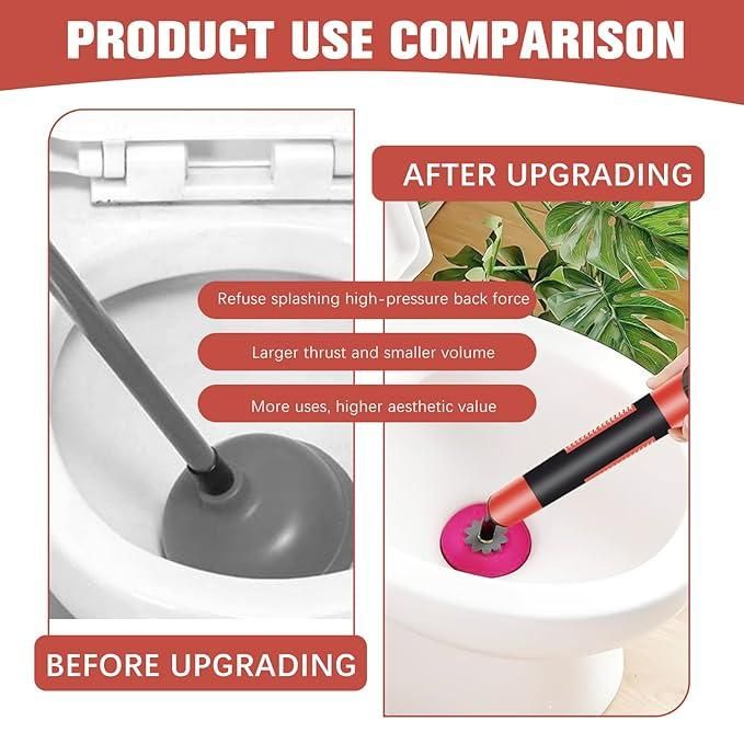 urboJet™ High Pressure Toilet & Drain Unblocker Pump – Powerful Clog Remover for Instant Cleaning