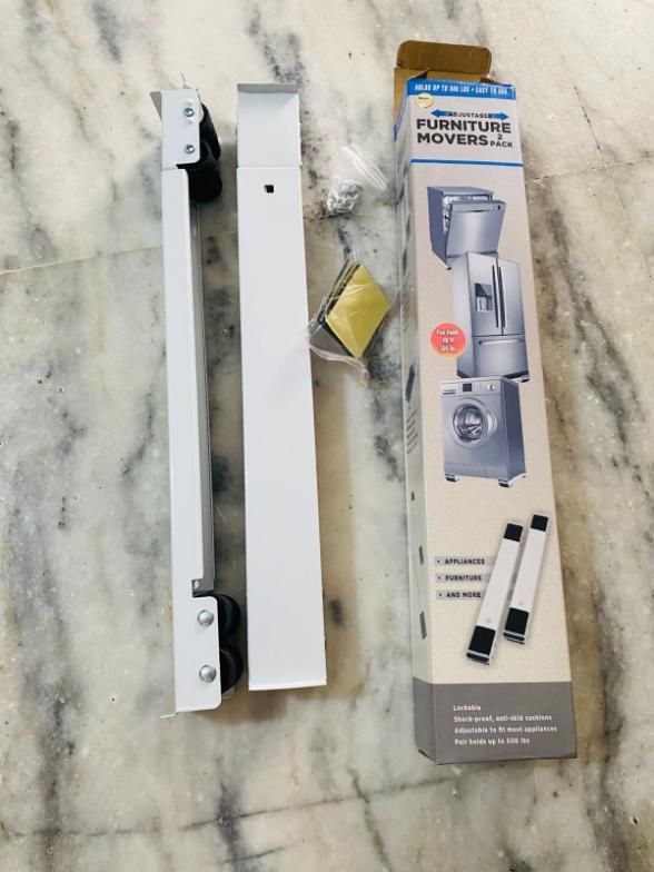 Multi-Functional Adjustable Trolley Rack | Heavy-Duty Movable Mount Stand (Pair of 1)