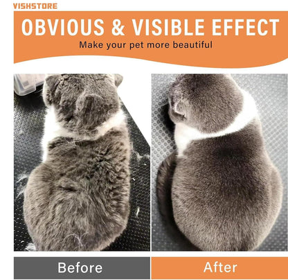 Pet Steam Brush – Gentle Grooming & Deep Cleaning for Dogs & Cats! ✨