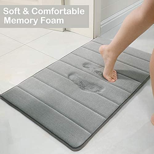 Ultra-Soft Memory Foam Water Absorbent Bath Mat – Quick Dry & Anti-Slip Comfort Rug