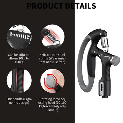 Adjustable Counting Grip – Build Stronger Hands & Track Your Progress 🖐️