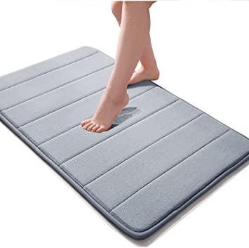 Ultra-Soft Memory Foam Water Absorbent Bath Mat – Quick Dry & Anti-Slip Comfort Rug