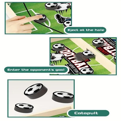 Fingers Battle Catapult Board Game – 4-in-1 Basketball, Football & Sling Puck Action Game for Kids & Family 🎯⚽🏀