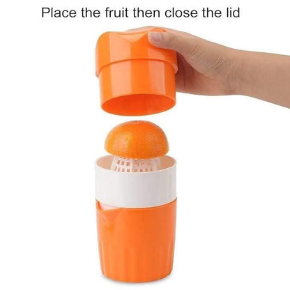 Manual Juicer Machine with Strainer & Container – Fresh Juice Maker for Fruits & Vegetables 🍎🍋