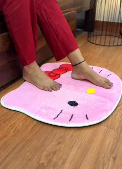 Non-Slip Cartoon Cute Door Mat – Soft, Absorbent & Adorable Entry Rug for Home 🐾💖