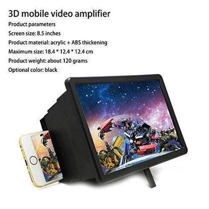 Universal Mobile Phone HD Screen Magnifier – Foldable 3D Enlarged Display Amplifier for All Smartphones