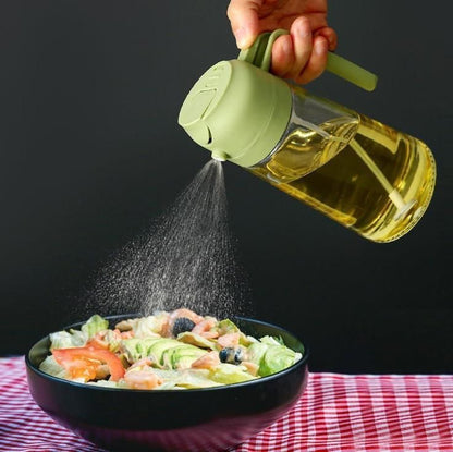 500ml Portable Sprayer Oil Dispenser – Smart, Hygienic & Easy Cooking!