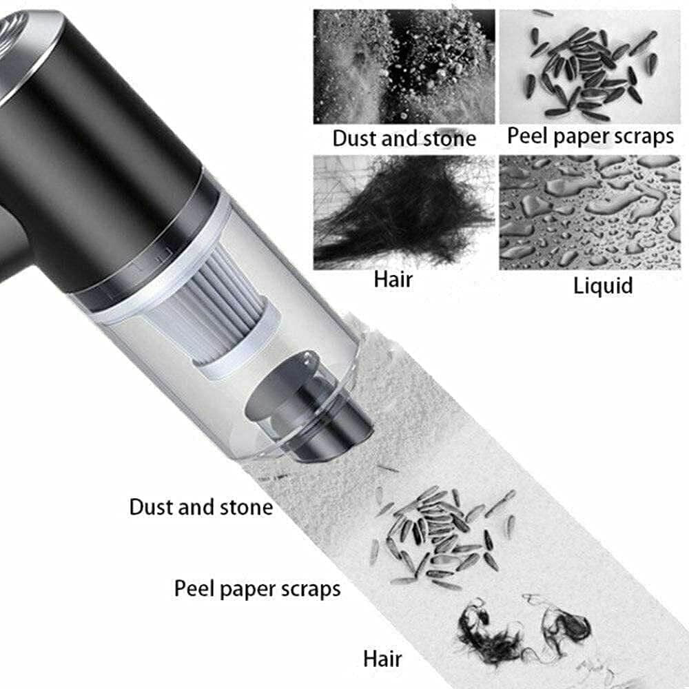 Portable Air Duster & Wireless Vacuum Cleaner – Powerful 2-in-1 Cleaning Gadget! 💨✨