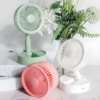 Mini Handheld Portable USB Fan | Rechargeable Cooling Fan for Travel & Home Use