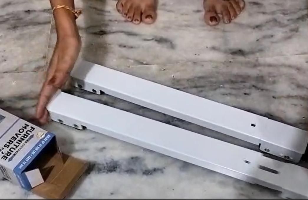 Multi-Functional Adjustable Trolley Rack | Heavy-Duty Movable Mount Stand (Pair of 1)